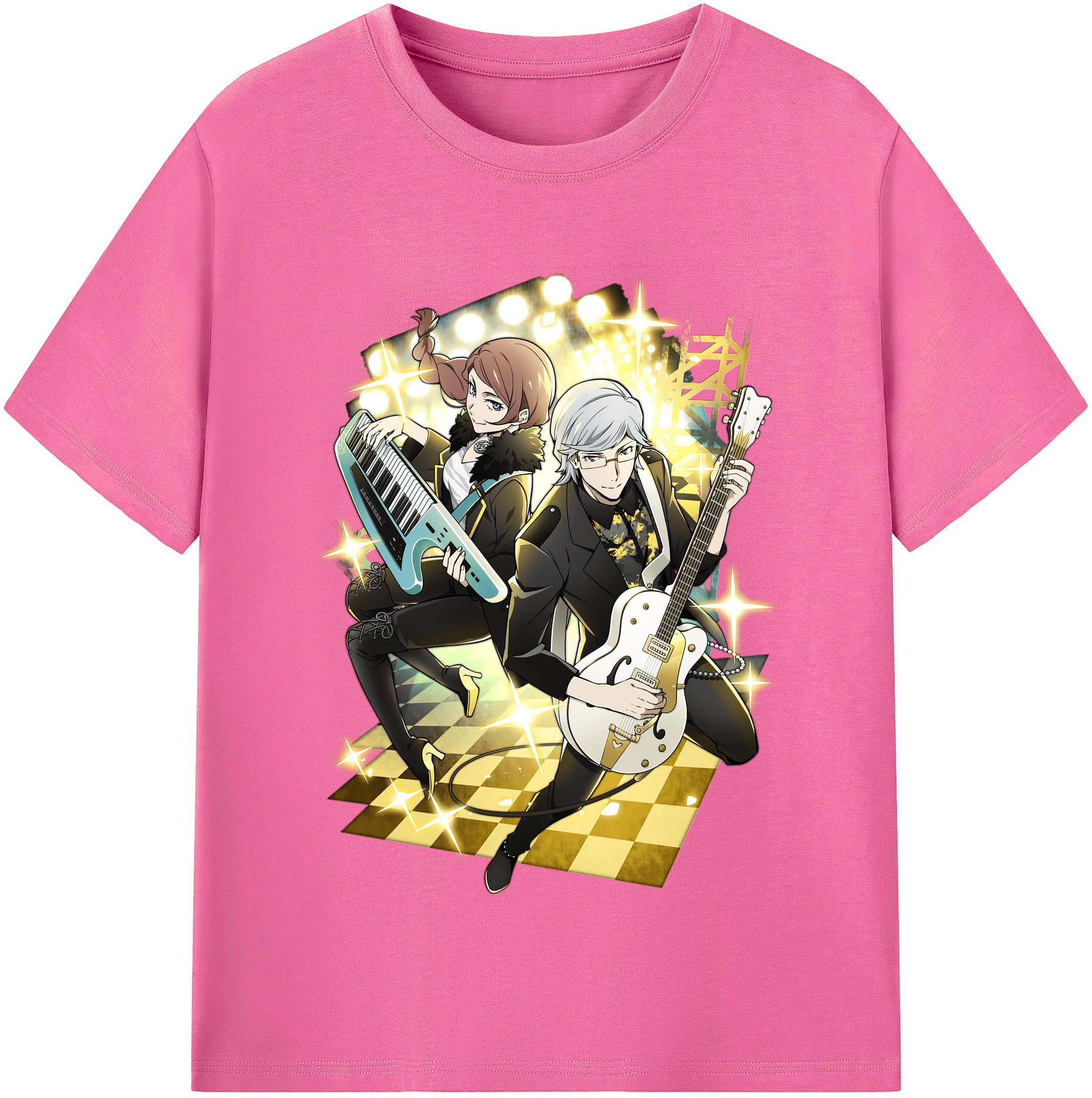 （画像用） 文豪ストレイドッグス Bungo Stray Dogs レディースカジュアルプリントTシャツ（綿100％）